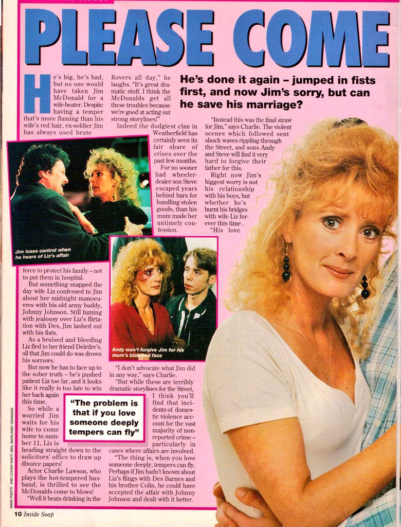 Graeme Wood on Twitter "From March 1996 INSIDE SOAP MAGAZINE features