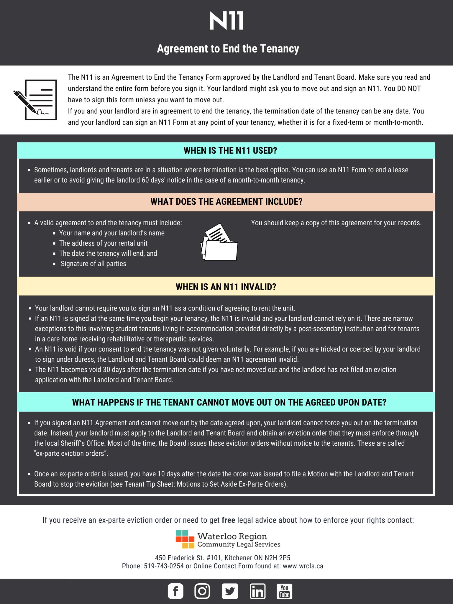 Waterloo Region Community Legal Services on Twitter "Our newest tenant