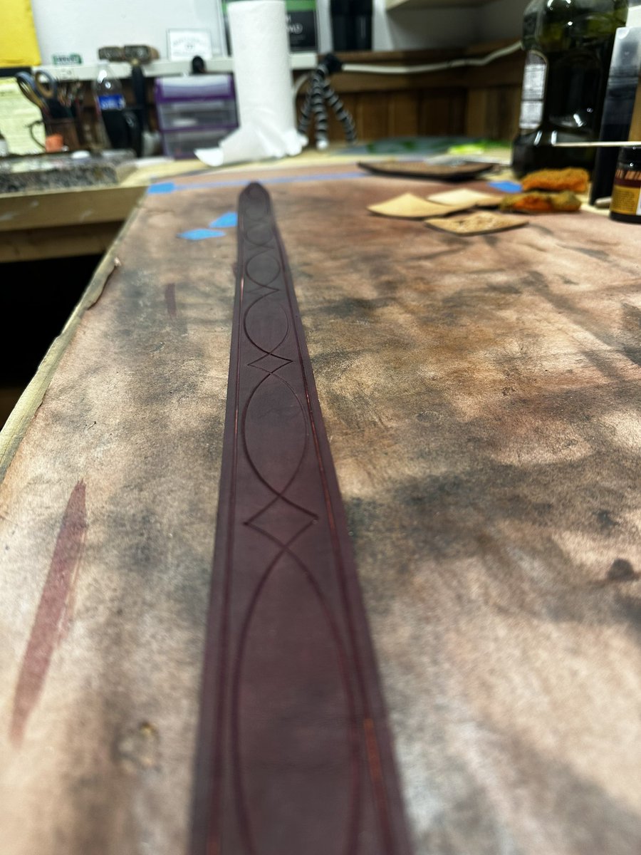 RafterC_Leather's tweet photo. Mahogany gunslinger coming up https://t.co/Go4cdLGePE