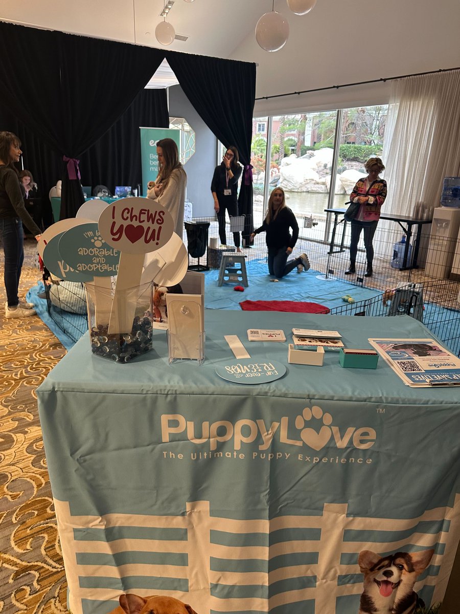 Dog-gone it, who let the dogs out? 🐕 Oh yeah, it was us and @UnitedPetCare at the Ellevate Women’s Leadership Summit 2023! 🐾 Come on by our booth from 12:30 p.m. - 3:00 p.m. PST to visit our favorite furry friends. 🐶