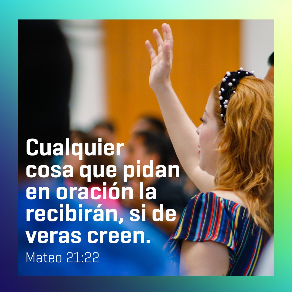 Ora en todo momento. 🙏🏻