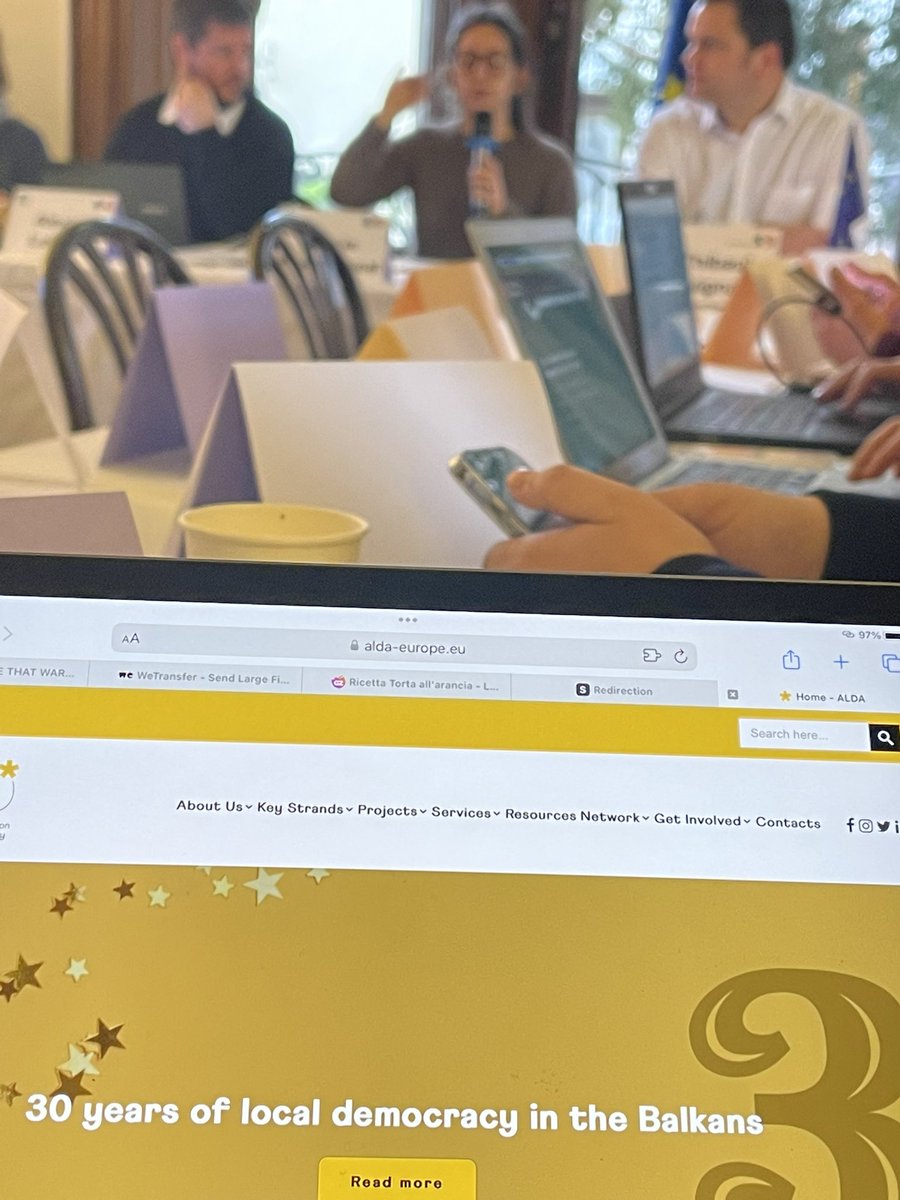 Échanges très intéressants et bravo pour votre engagement à tous. Pour une Europe des territoires, proches des citoyens <a href="/ALDAeurope/">alda*</a> @ThibautGuignard <a href="/lebrat_alexis/">Alexis Lebrat</a> @ElardAisbl