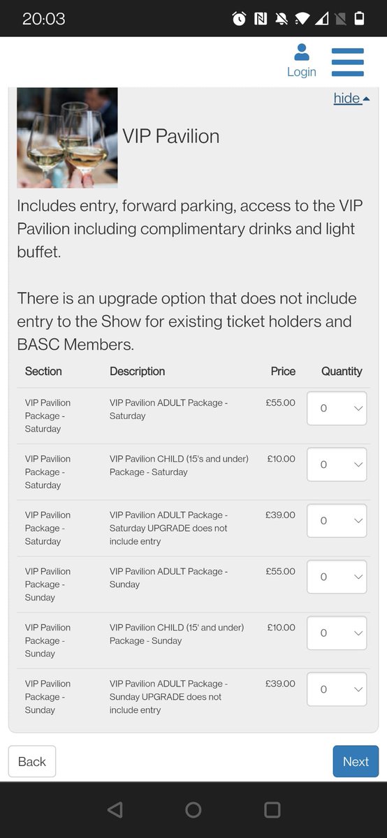 KTwad's tweet photo. @North_shootshow hi, just paid for 2 VIP pavilion tickets but only got a ticket to standard parking but your website says we get forward parking free, how do we get our tickets for forward parking please? https://t.co/hKuuaVCDPL