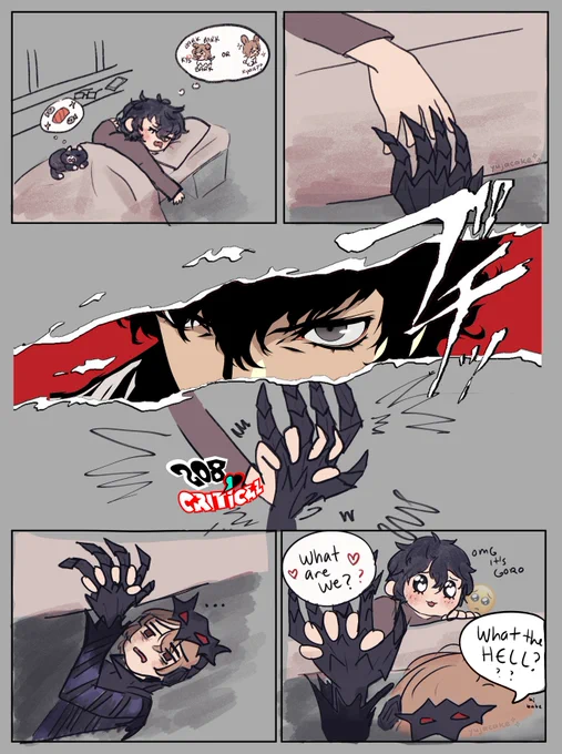 i kept seeing that one comic tagged shuake so.... accept the messiest thing u've seen in ur life for white day LOL
#shuake #akeshu #p5 #persona5 