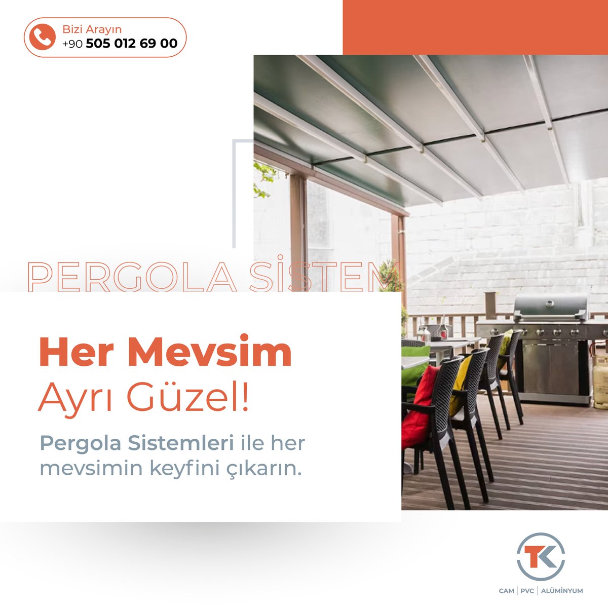 tkaluminyum's tweet photo. Her Mevsim Ayrı Güzel!
Pergola Sistemleri ile her mevsimin keyfini çıkarın.

#Pergola #KompozitPergola #Bahçe #peyzaj #kamelya #kamelyacollection https://t.co/OPr2CUEMoV