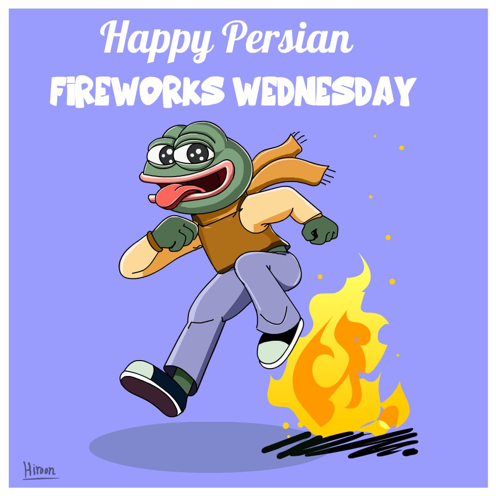 Happy Persian Fireworks Day🔥
