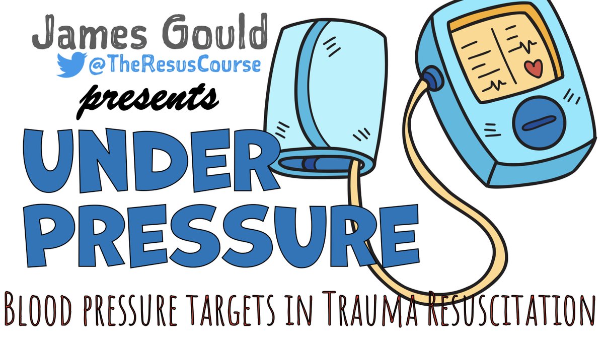 TheResusCourse's tweet image. Check out this recent @EducateTNS webinar on blood pressure targets in trauma resuscitation. Permissive hypotension, TBI (GCS ≤ 8), using pressors and much more

theresuscourse.com/videos/v/under…

#FOAMed #FOAMcc #emergencymedicine 
@DalEMCanada @NSTrauma