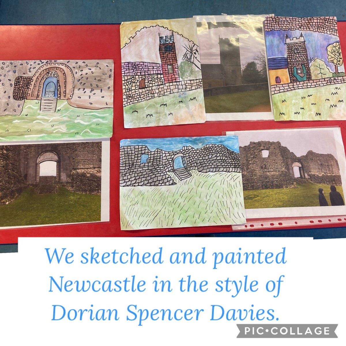 Year 6 were inspired by Dorian Spencer Davies and they imitated some of his wonderful work. They also created masterpieces of Newcastle in his style. Fantastic work Year 6! 🎨 <a href="/DorianSpencer/">Dorian Spencer Davies Art</a> #creativecontributors #expressivearts #watercolourpainting