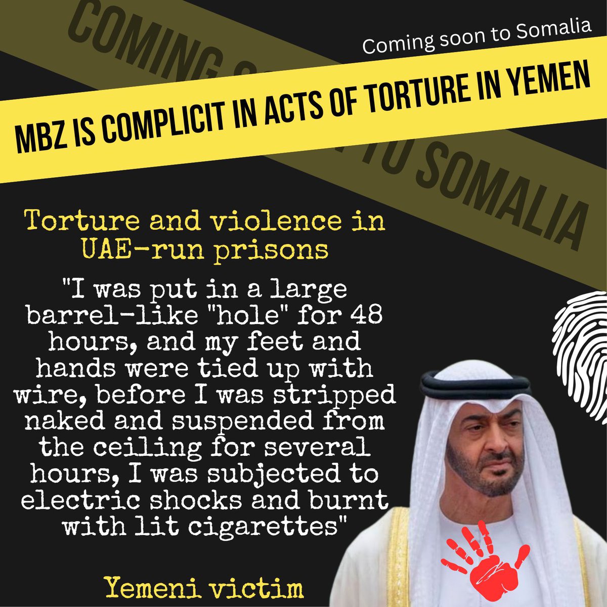 ShAbdiHersy's tweet photo. We have been warning about @MohamedBinZayed’s mercenaries to come Somalia &amp; to Yemenize it.
 @HassanSMohamud cares nothing short of money. Through bribery, they are now preparing to arrive. The parliament is sidelined. @hrw must warn @UN #SC to act on preventing human atrocities! https://t.co/6o34pPr98H
