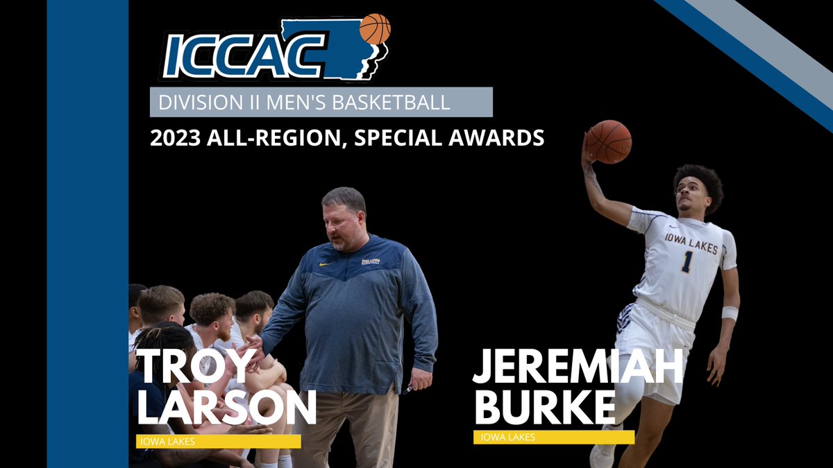 DII MBB🏀
2022-23 POSTSEASON AWARDS🏅
 
ICCAC Division II Men's Basketball released their post season all-region teams and special awards this afternoon. 2⃣4⃣ players tagged with honors. 

🔗 bit.ly/3ZZFVwo
#NJCAABasketball 🏀