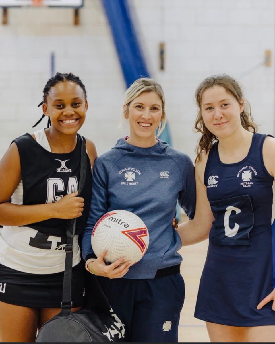 The George Academy from South Africa came to Methody today participating in the “Made To Lead” programme and finishing their visit with an excellent netball match against the MCB Senior Team.