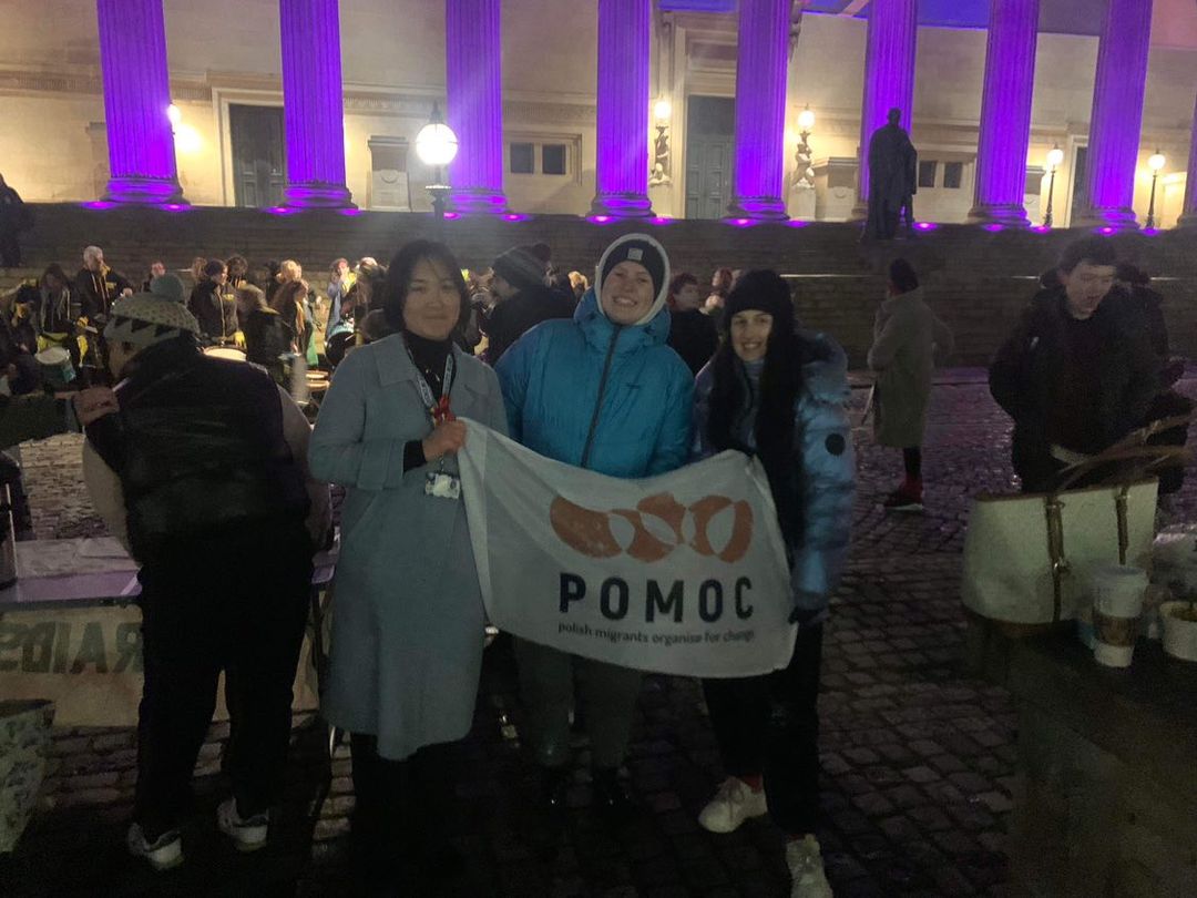 A week ago we celebrated the International Women’s Day by joining the <a href="/LpoolSisterhood/">Liverpool Sisterhood</a> protest at St George’s Hall. Thank you to all those who braved the weather to oppose the patriarchy and express solidarity with women all over the world!