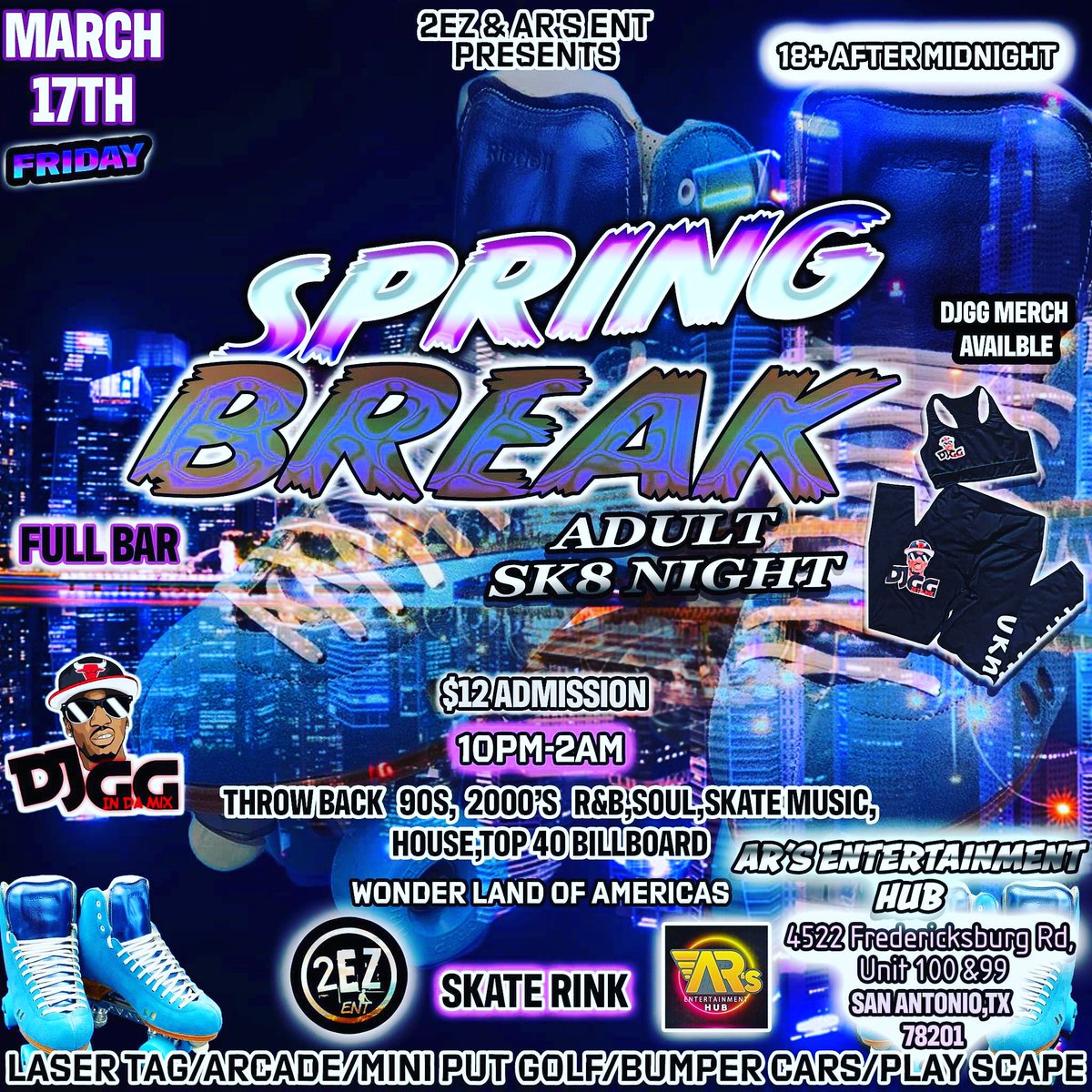 2Tatedup1's tweet photo. SPRING ☀️BREAK IS ALMOST OVER😱
Soo 🌊🏖️Let’s Go out With a 
🐚Bang On the 🪵 SAN ANTONIO Tx
ADULT NIGHT‼️‼️🔥🔥🔥 https://t.co/PMyjYtY6dn