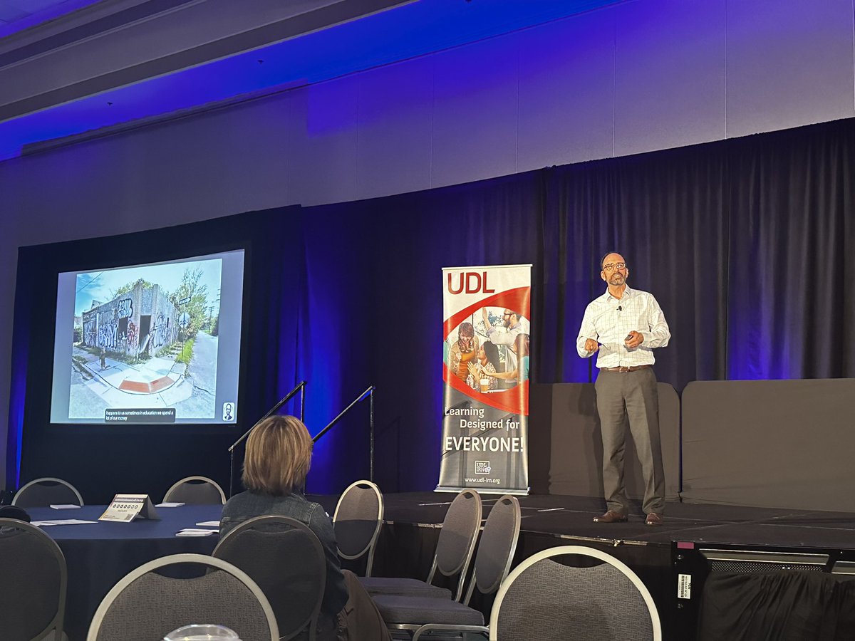 “Sometimes we build curb cuts to nowhere…” we do this in architecture and we do it in education - @UDL_Jim #UDLIRN How do we do this in schools? Do we have “hostile” design in our #classroom #education ? Classroom that we design so students intentionally can’t learn? #UDL