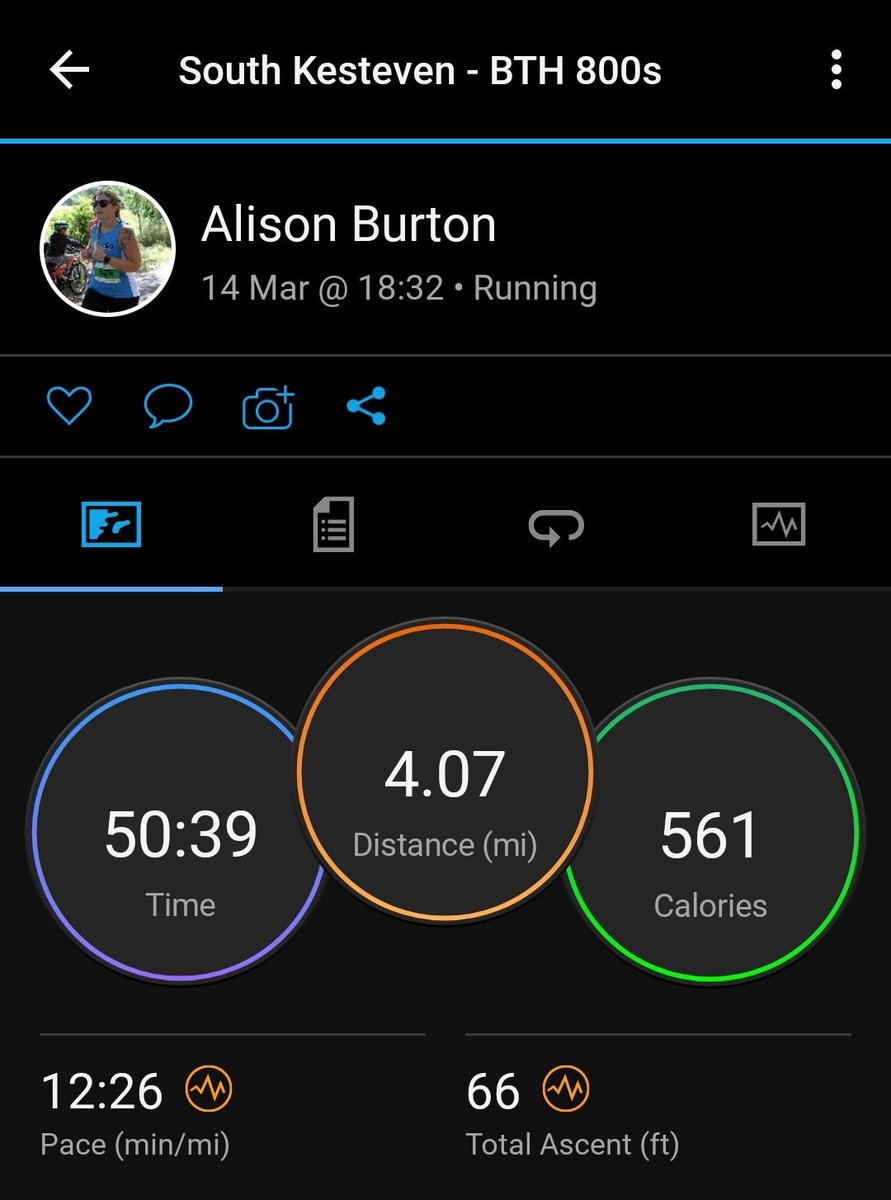 Alifitness91's tweet photo. Run club tonight with @bourne_ac 800m efforts! Tried to hang on to dad and Shazza to help push my pace a bit as haven't felt I have pushed the speeds enough recently! Happy with that! #runclub #running #800mefforts #speedsession #intervals #BourneTownHarriers https://t.co/oJbeWcDWrZ