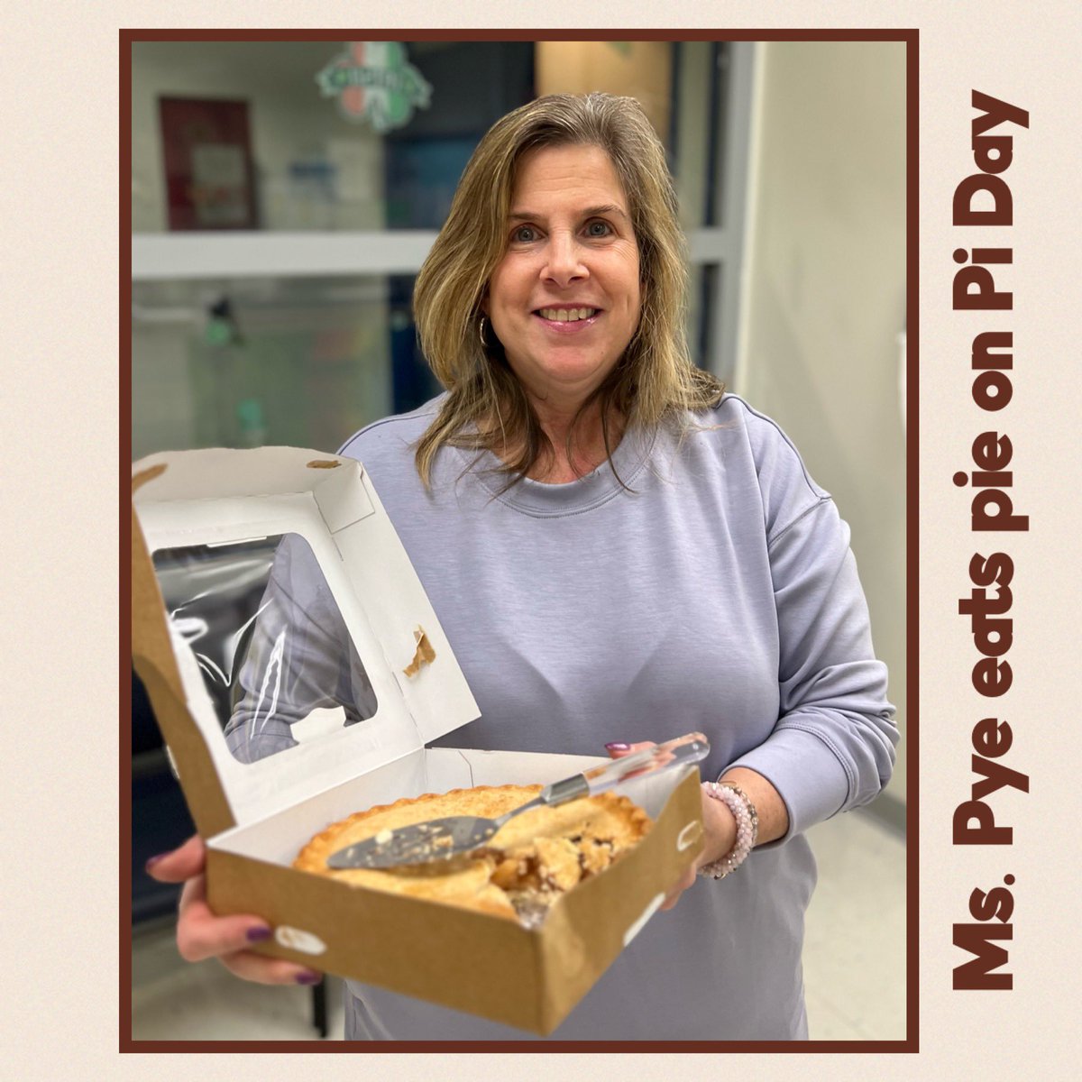 Ms. Pye eats pie on Pi Day- Say that 5xs! <a href="/Realdavidcbanks/">David C. Banks</a> <a href="/pretto_david/">Dr. David Pretto</a> 
<a href="/uft/">UFT</a> 
<a href="/nycschools/">NYC Public Schools</a> 
<a href="/followcsa/">CSA</a> 
<a href="/csabrooklyn/">CSA Brooklyn</a> 
<a href="/nycespa/">NYCESPA</a> <a href="/20_doe/">Community School District 20</a> <a href="/uft_elementary/">UFT Elem Division</a> <a href="/nycmayor/">Mayor Zohran Kwame Mamdani</a> <a href="/lucia_medina3/">Dr. Lucia Perez-Medina</a> <a href="/danweisbergnyc/">Dan Weisberg</a> @teachnyc_official <a href="/nycmayor/">Mayor Zohran Kwame Mamdani</a> <a href="/tcrwp/">TCRWP</a> <a href="/nycespa/">NYCESPA</a> @thecahnfellows @d20brooklyn