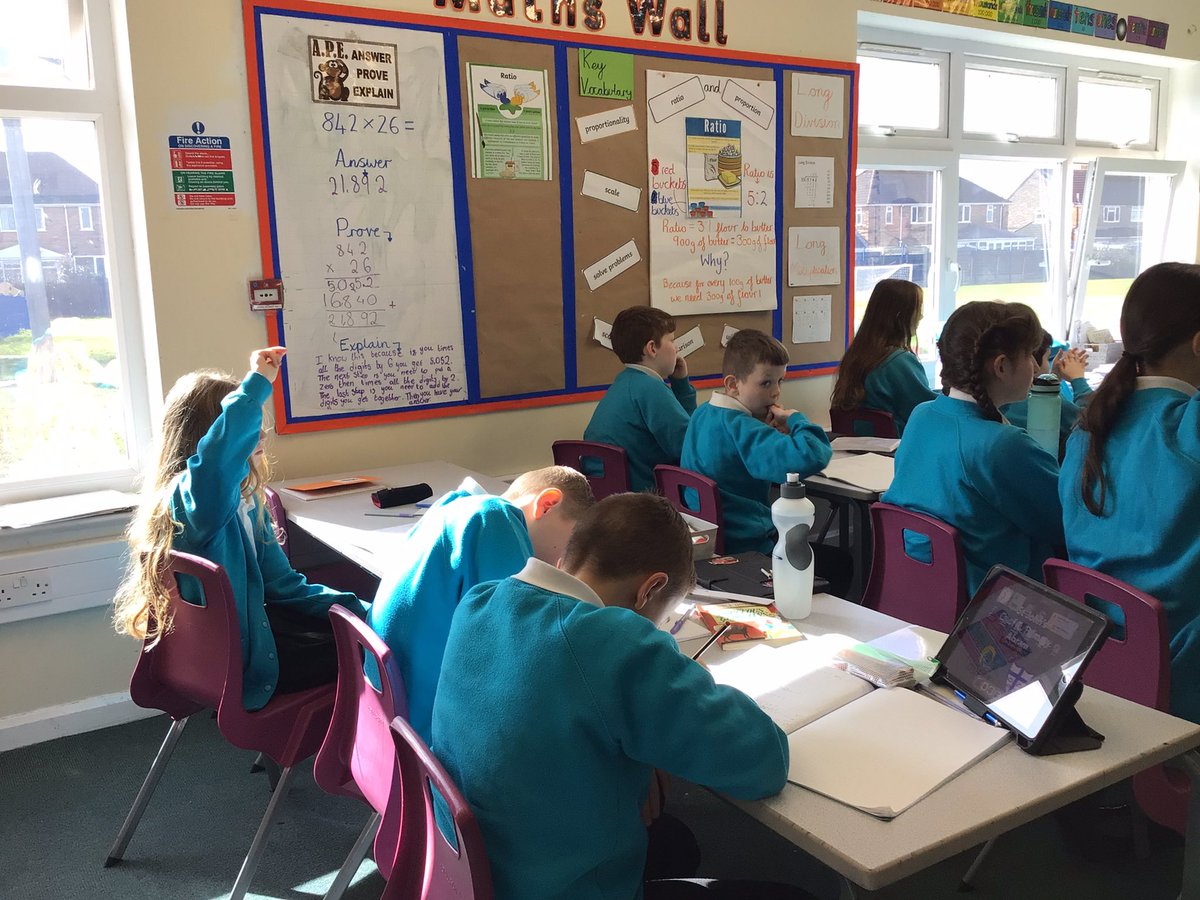 StJohnsAbram's tweet image. During our maths lesson, the children in year 6 have been calculating the area of parallelograms and triangles. #InternationalMathematicsDay #NCETM #CenturyTech @NWmathshub3 @UKMathsTrust 
#KS2Maths