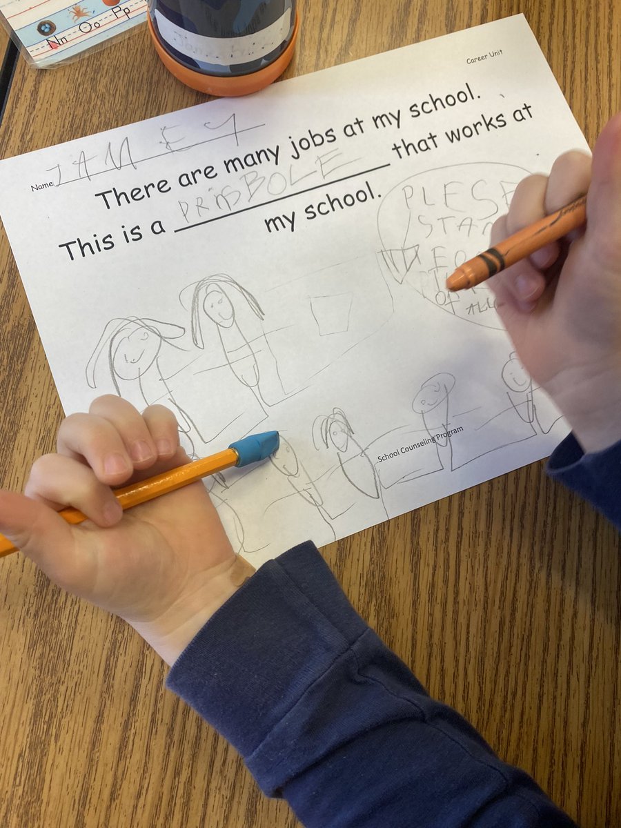 Kindergarten career exploration lessons! There are so many jobs at our school 😁 <a target='_blank' href='https://t.co/pOdW2dJLoh'>https://t.co/pOdW2dJLoh</a>