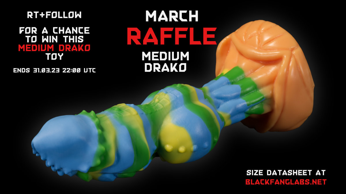 blackfanglabs's tweet photo. 🚨 Raffle time! 🚨

As always: RT+Follow for a chance to win this medium Drako toy!

Ends 31.3.23 22:00UTC

Or order one in you favorite colors on our website:
https://t.co/gtVDlxNqAa https://t.co/1oYMrgKRf2