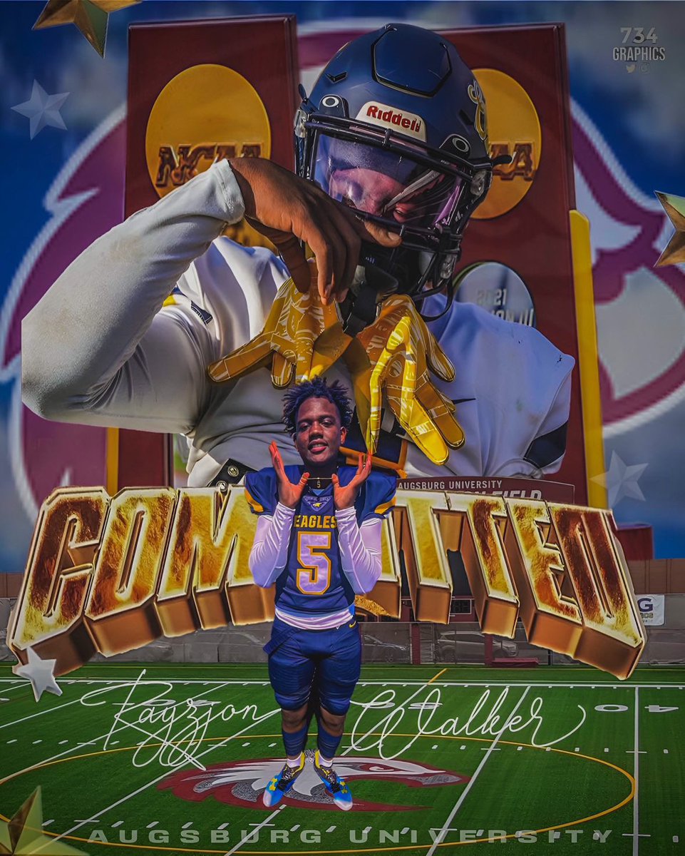 RayzjonW's tweet photo. Forgot to update y’all🤞🏾🤞🏾 #committed @Augsburg_FB @KIJUANWARE https://t.co/e3inNHIunX