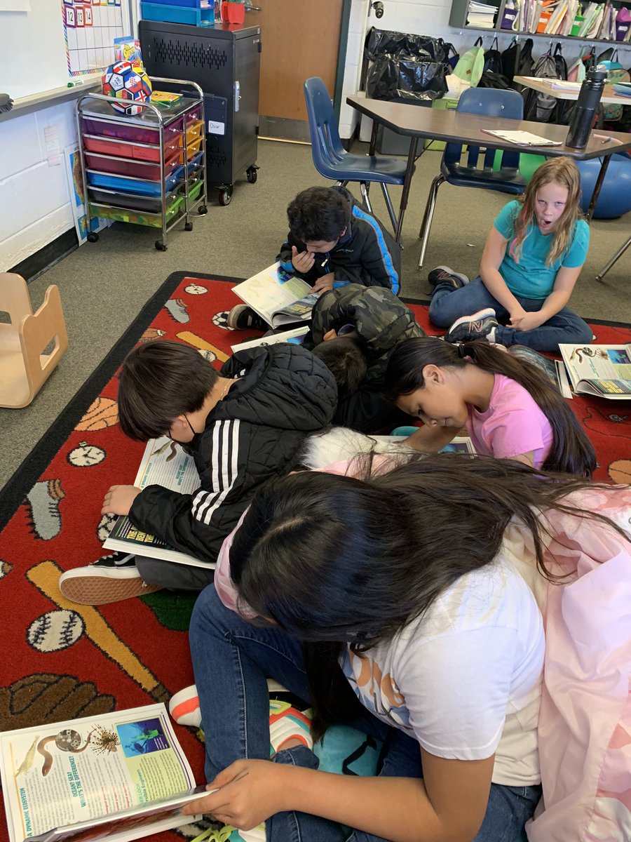 Started our oceans environment with a fun video and reading! They can’t wait to make their models this week