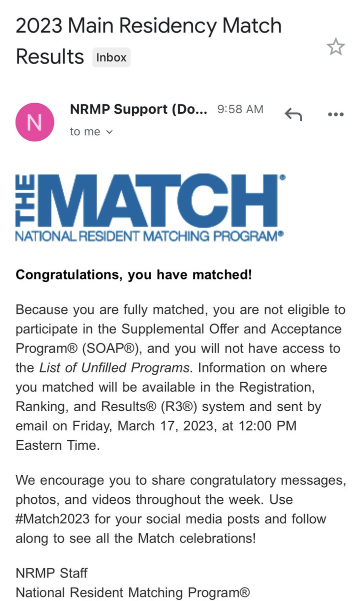 Late to the announcement party, but feeling more blessed than ever 😭🥳 #Match2023