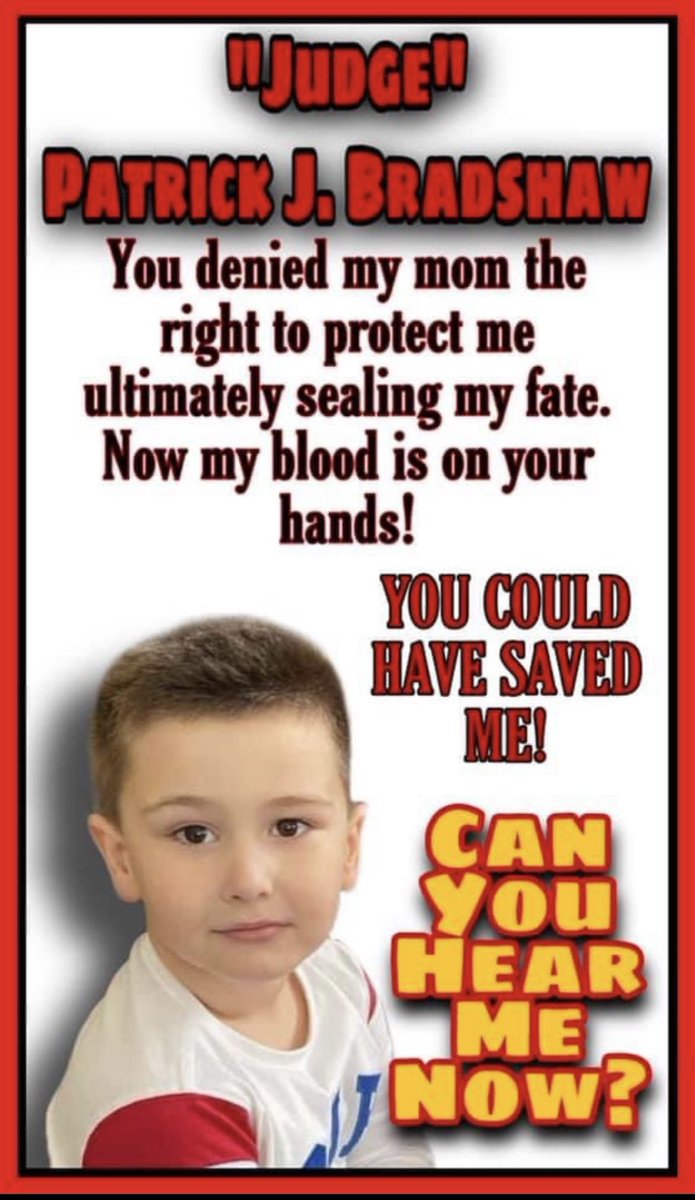bmicciolo7's tweet photo. @NJDCF @GovMurphy 
Fix your system. Fire the judges that have had a part in murdering a child. https://t.co/inljcHxA2q