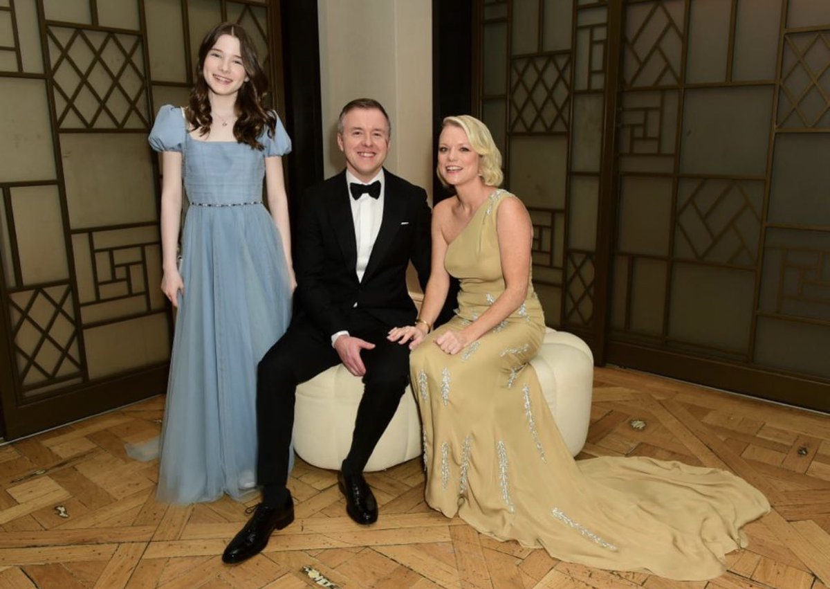 The amazing couple @cleonanic and @ColmBairead before they headed off to make history @TheAcademy Awards alongside the star #catherineclinch @quietgirlfilm such an honor to dress you both… a privilege to experience the joy on Sunday with you all @TG4TV @CIFDtweets @IrelandinLA