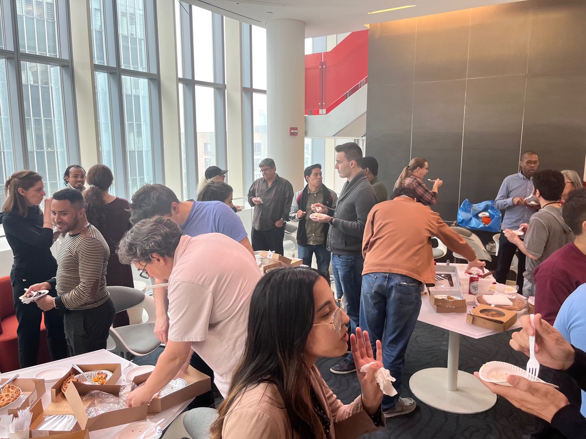 Happy Pi day from @CCNY_Science!  Favorites this year were the key lime pie and the Milk Bar pie.  Thanks to Chris Li for setting up such a fun event.  I think they're still going if you want some pie.