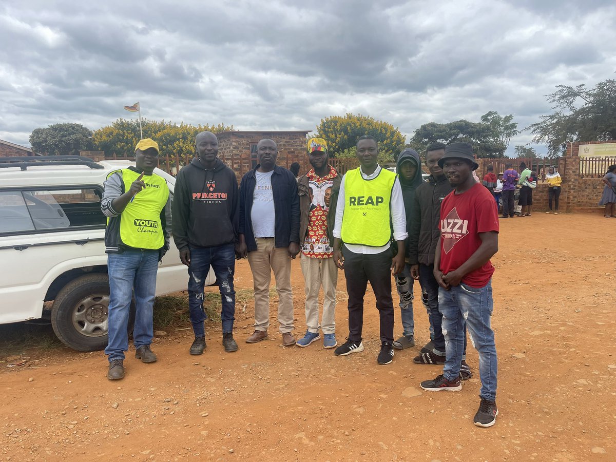 RTsvangirayi's tweet photo. Today, it was great seeing young people coming in their numbers to register as voters.
This is a clear sign that young people are tired of misgovernance and self-centred leadership.
#RegisterToVote https://t.co/3NZLcxNxmG