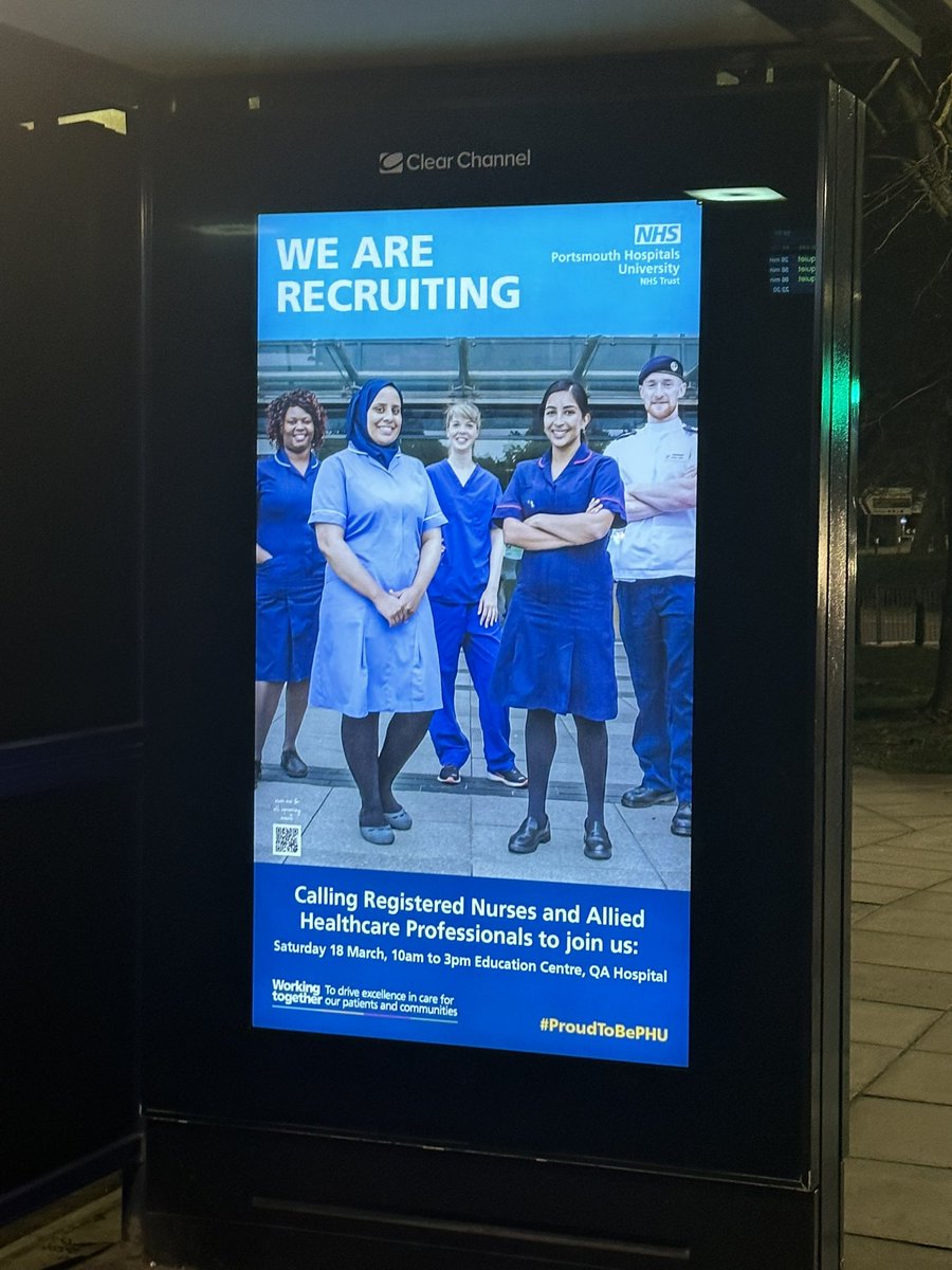 Beki (@nurse_betty) on Twitter photo 4 days until <a href="/PHU_NHS/">Portsmouth Hospitals University NHST</a> open day - thank you Tracy <a href="/PhuWorkforce/">PHU Nursing Workforce Team</a> for spotting another amazing digital advert #proudtobephu <a href="/PHURecruitment/">IWT & PHU Recruitment</a> @TinaHetheringto <a href="/PennyEmNHS/">Penny Emerit</a> @LizRix_PHU 4 days until <a href="/PHU_NHS/">Portsmouth Hospitals University NHST</a> open day - thank you Tracy <a href="/PhuWorkforce/">PHU Nursing Workforce Team</a> for spotting another amazing digital advert #proudtobephu <a href="/PHURecruitment/">IWT & PHU Recruitment</a> @TinaHetheringto <a href="/PennyEmNHS/">Penny Emerit</a> @LizRix_PHU