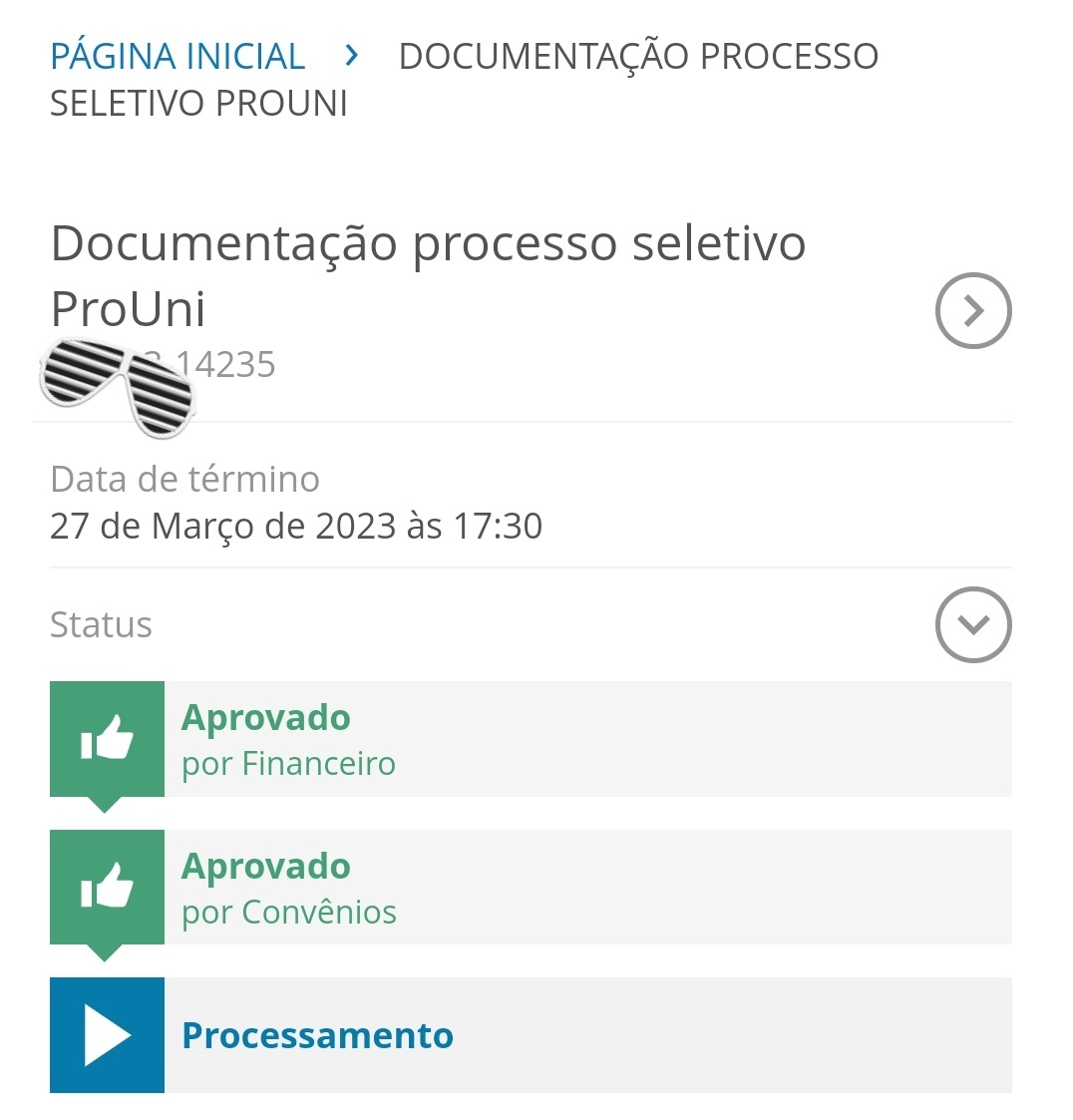voltaik07's tweet photo. Gente, sobre o PROCESSO SELETIVO PROUNI (comprovação de documentos) na Uniftc (ftc) é só isso aí? Agora só aguardar? Ou já tinha que ter acontecido alguma coisa? #prouni #uniftc https://t.co/EQJkN28uM0
