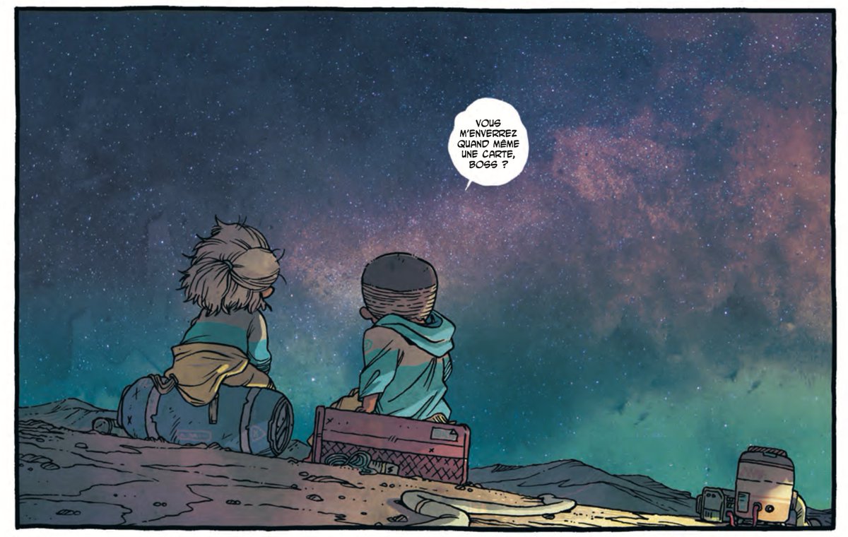 J_Lachasse's tweet photo. Guillaume Singelin (@guinoir) revient avec "Frontier", une prodigieuse BD de SF avec en toile de fond l'exploration spatiale. Sa meilleure BD et une nouvelle réussite pour le @label619 après "Carbone et Silicium" et "Hoka Hey!" Sortie le 12 avril chez @ruedesevresBD https://t.co/45v9LLwszE