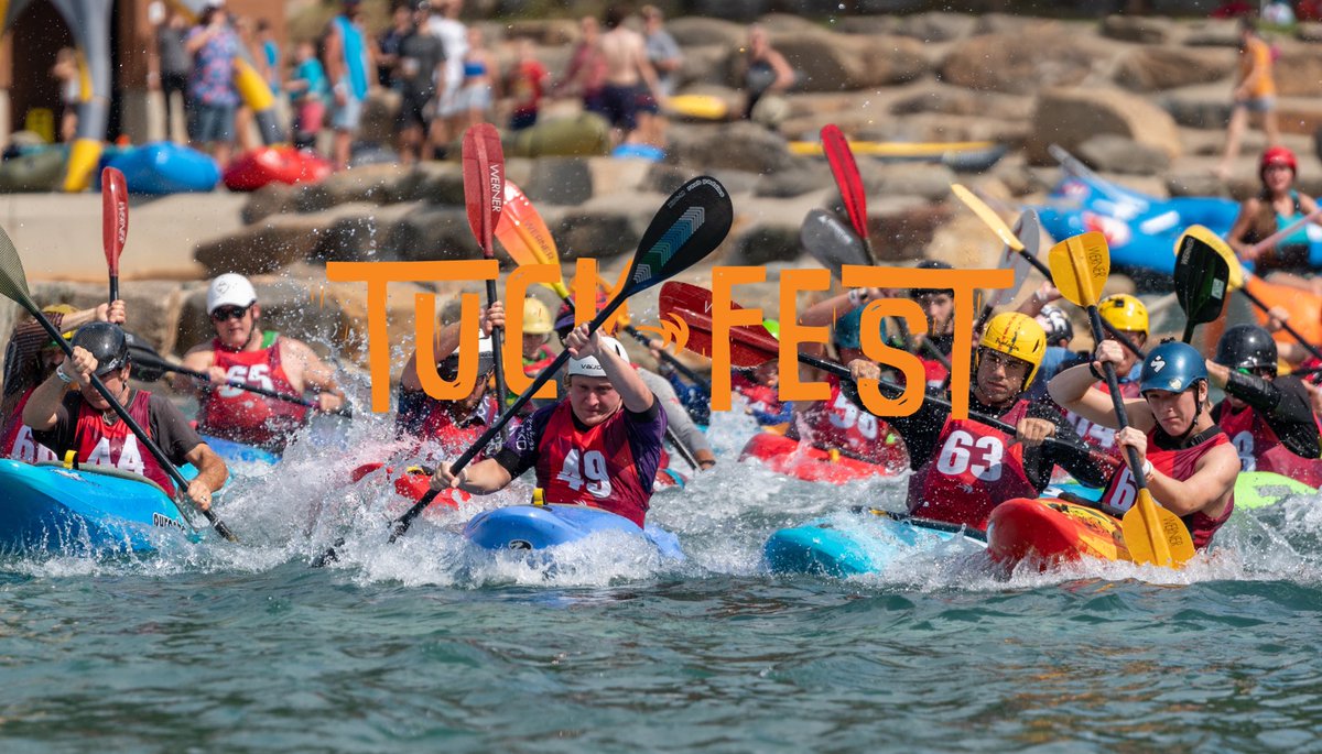 PSA to all whitewater paddlers: Tuck Fest is just 5 weeks away. #TuckFestTuesday tuckfest.whitewater.org