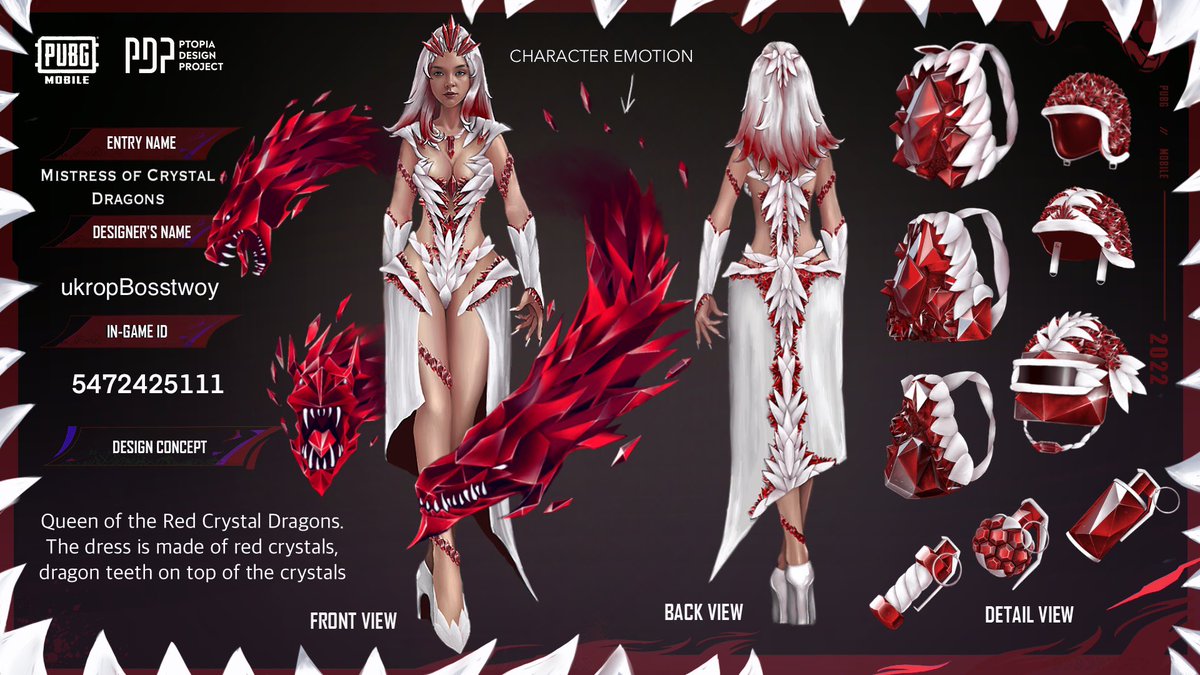 ZenKommm's tweet photo. @PUBGMCreative #PUBGMPDP
#PUBGMCREATIVE #PUBGMFANART
#PDPDESIGNAWARDS

MISTRESS OF CRYSTAL
DRAGONS https://t.co/wevqolfDki