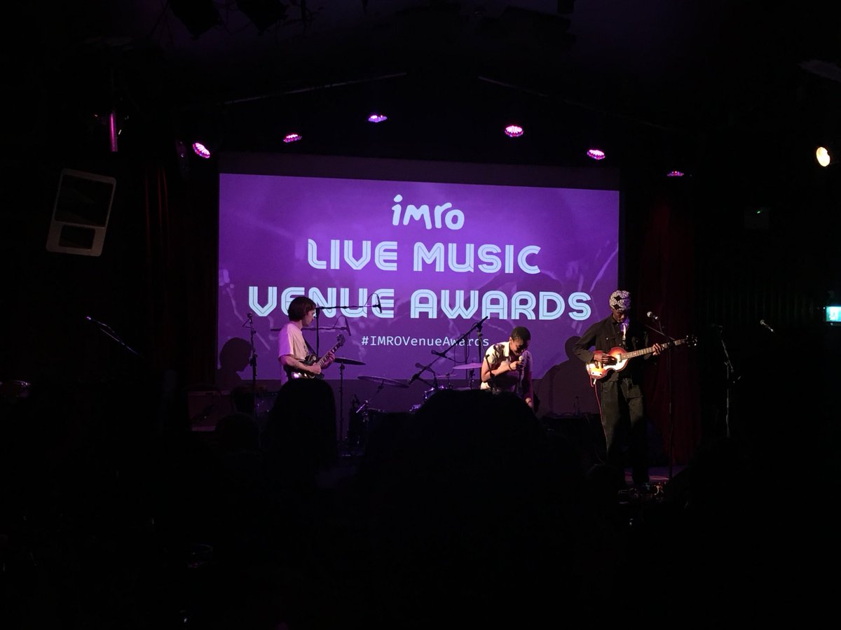 At the @IMROireland awards tonight to represent @Vantastival nominated in the music festival of the year category 💕 🎪 🇮🇪