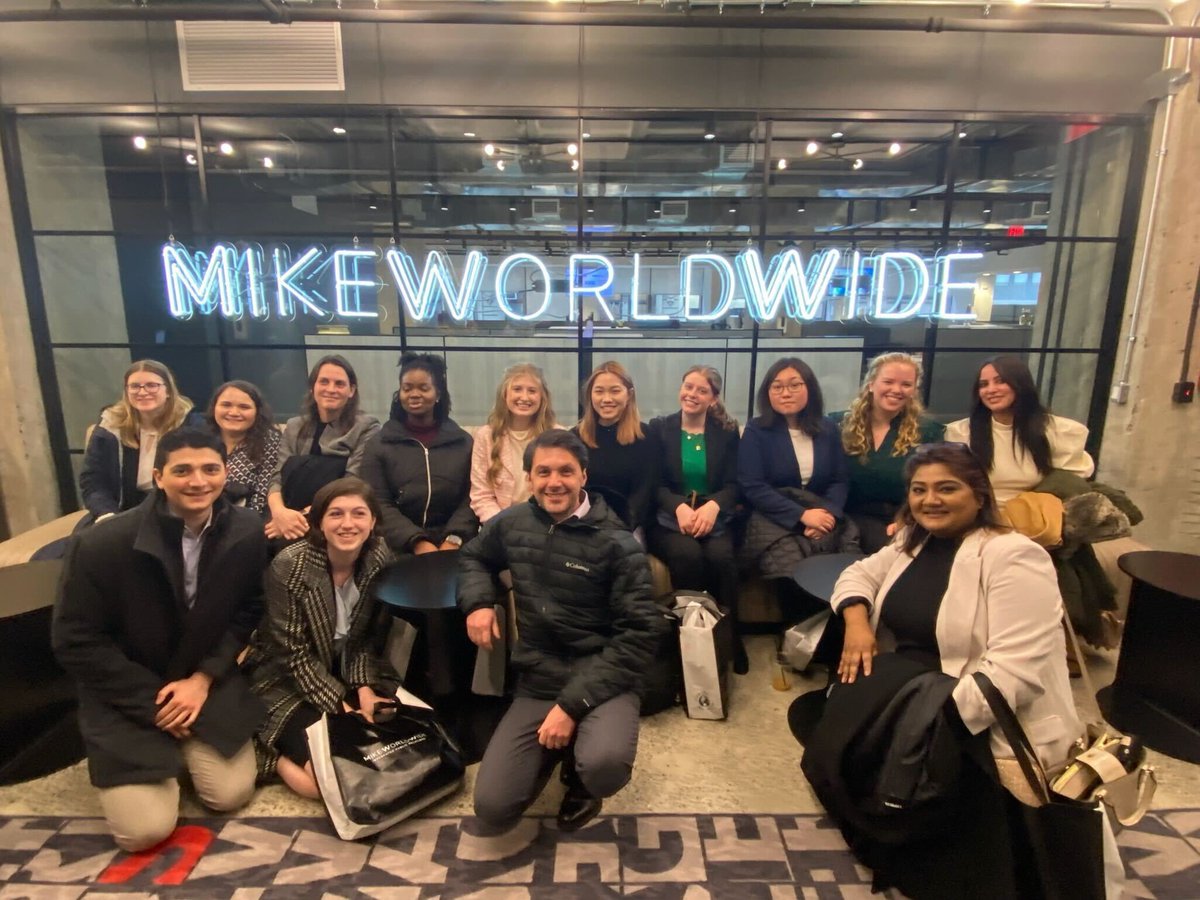 Can you guess how many #MWW employees are <a href="/AmericanU/">American University</a> alum? We had a blast hosting current students this week in our NYC office! #publicrelations #pragencylife #digitalmarketing