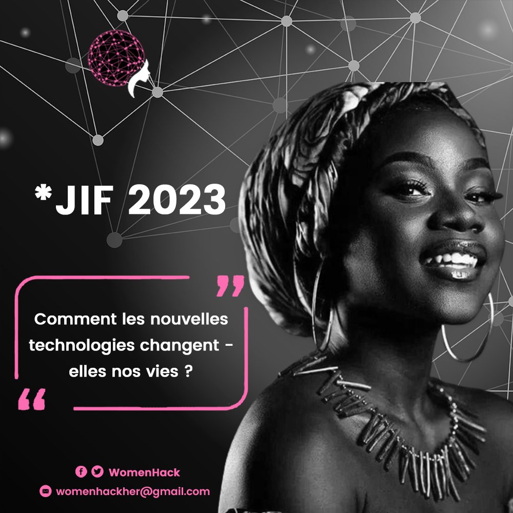 WomenHackbj's tweet photo. Campagne digitale Women Hack Jour 5 ❤️✊🏾 !

Comment les nouvelles technologies changent-elles nos vies?

Notre avis en commentaire 😌

https://t.co/svMIRzjapb

#Tech4girl
#DigitalSkills
#Tech4Youth
#JIF2023 https://t.co/hiLy6q9kKo