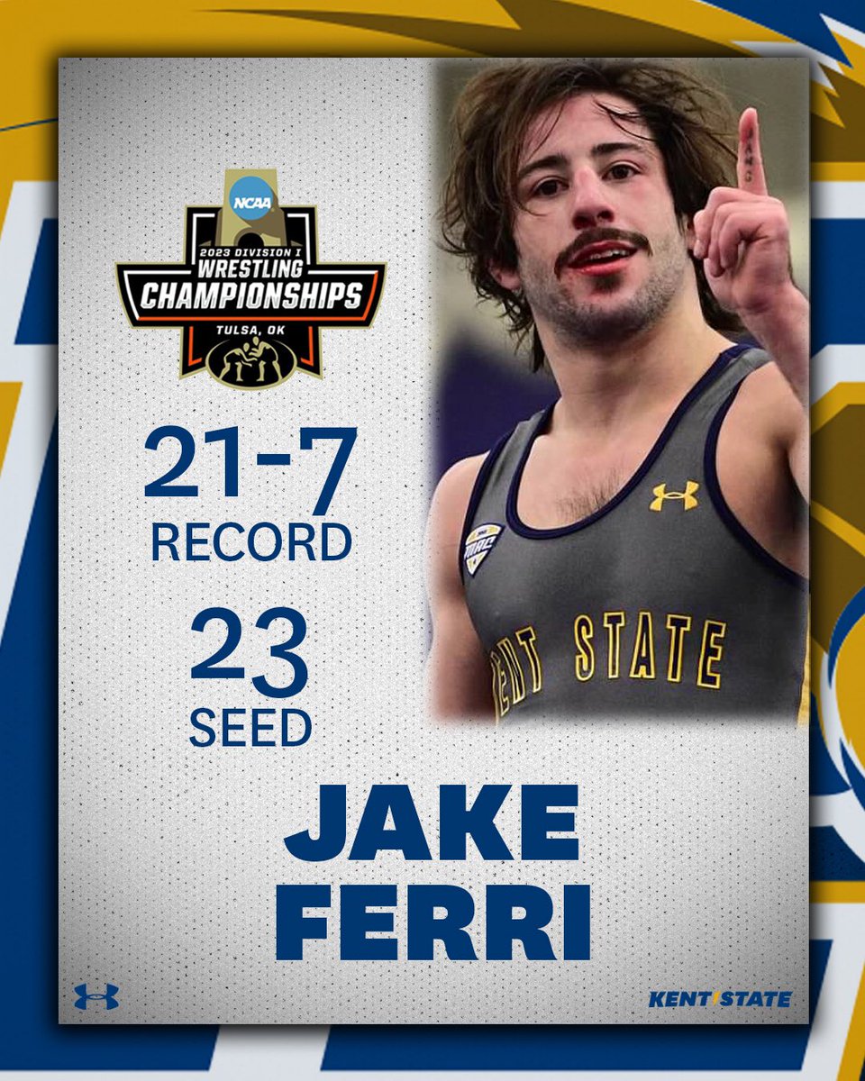 National Qualifier Spotlight: Jake Ferri is coming off a 2nd place finish at the MAC Championships and is entering his 2nd NCAA tournament. Ferri will face the 10 seed Brandon Courtney (Arizona State) in the first round. Let’s go!! #StayGolden x #GoFlashes