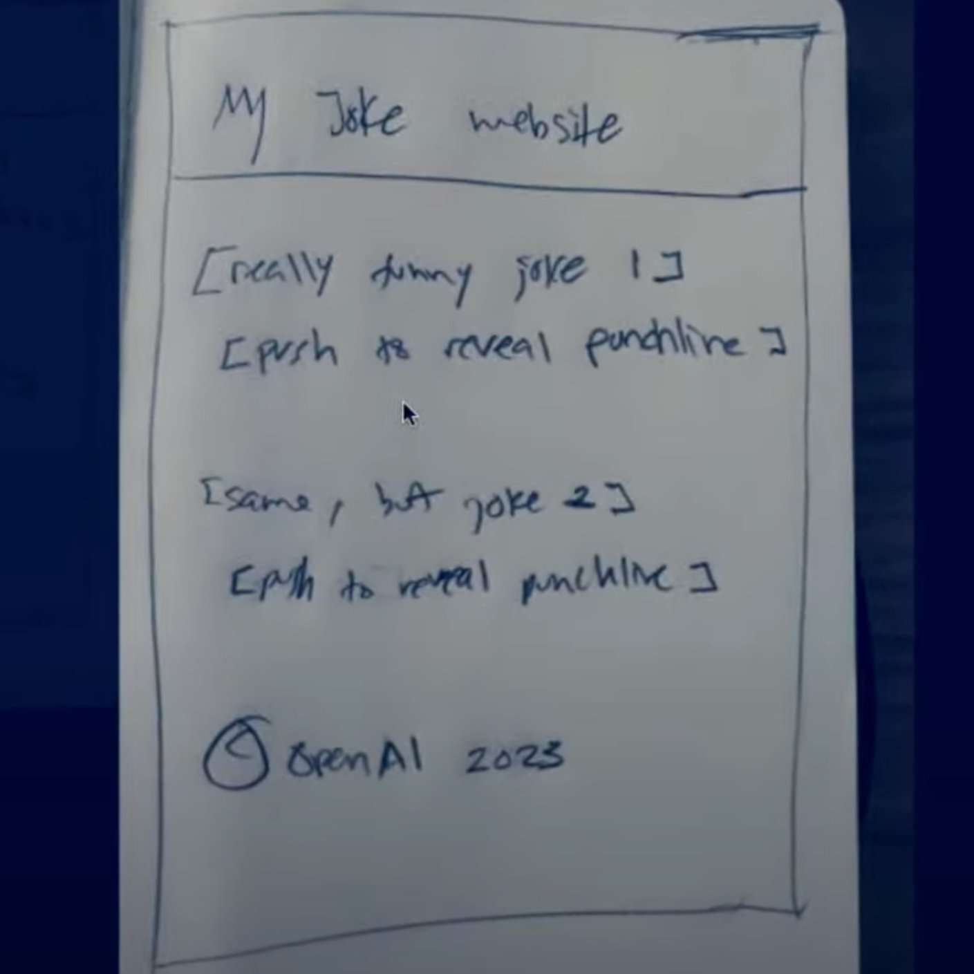 Lior on twitter gpt4 is capable of turning a picture of a napkin