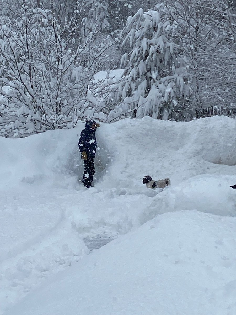 ⁦<a href="/LonnieQuinnTV/">Lonnie Quinn</a>⁩ over2 feet. Still coming down. ⁦<a href="/huntermtn/">Hunter Mountain</a>⁩