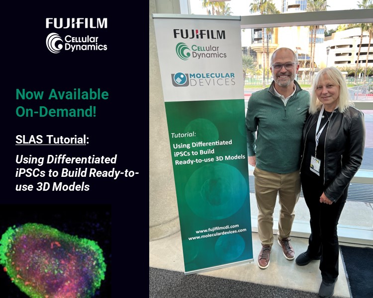 Now Available On-Demand! Did you miss our @SLAS_Org tutorial with @moldev: Using Differentiated iPSCs to Build Ready-to-use 3D Models? No worries! You can now watch it On-Demand. ow.ly/80It50NigMn #slas2023 #drugdiscovery #drugdevelopment #organoids #3dcultures #IPSC