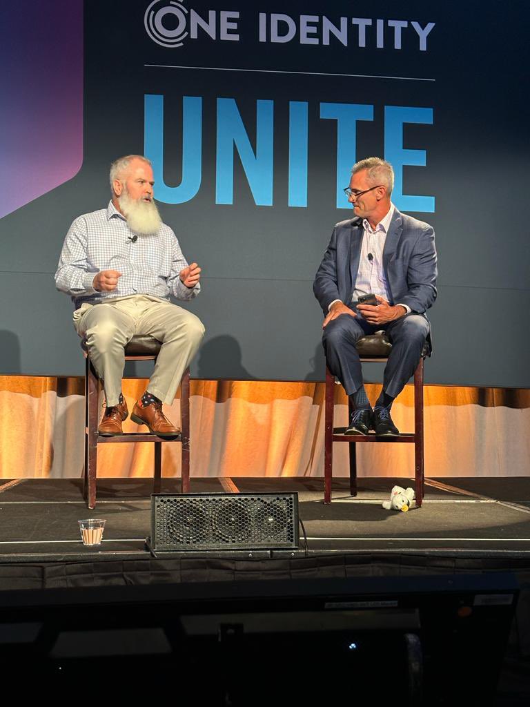 Jay Coull, #IAM manager at <a href="/aflac/">Aflac</a> shared how his team partnered with One Identity and <a href="/EF_Americas/">ELEARNINGFORCE NA</a> on their journey to unified #identitysecurity today at #OneIdentityUNITE. Thank you Jay for sharing your story and the challenges, successes, and lessons learned. #customersuccess