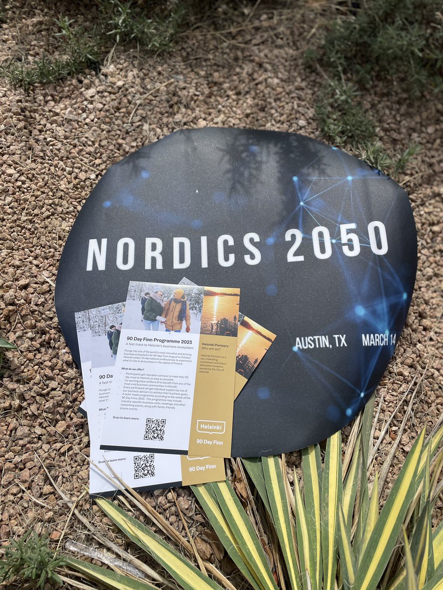 #nordics2050 at <a href="/sxsw/">SXSW</a> 
#90dayfinn <a href="/Hki_Partners/">Helsinki Partners</a> 

At #waxmyrtle #austin