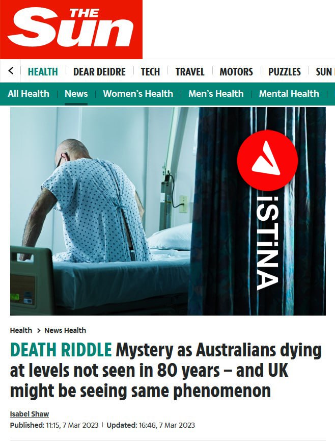 Smrtonosna zagonetka! Misterija u kojoj Australijanci umiru na nivou koji nije viđen u poslednjih 80 godina - a isti fenomen je sada viđen i u UK. Izvor: The Sun