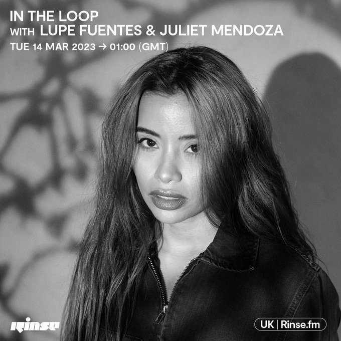 Tune in to IN THE LOOP radio show  with Lupe Fuentes and Julie Mendoza 5pm to 7pm on @Rinse https://t<a href="/tag/losangeles"class="tags"><span>#losangeles</span></a><a href="/tag/housemusic"class="tags"><span>#housemusic</span></a><a href="/tag/culturalatina"class="tags"><span>#culturalatina</span></a>
