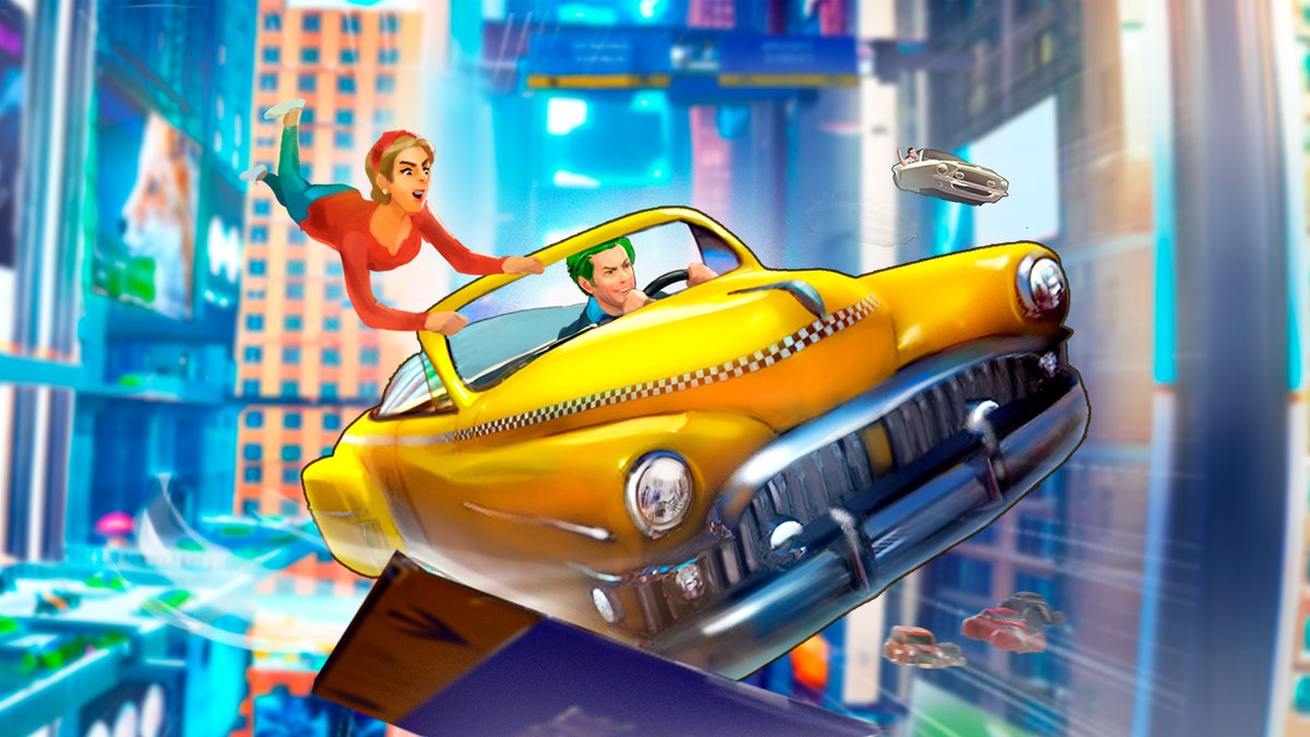 Gamerscapesite's tweet photo. Review: MiLE HiGH TAXi captures the spirit of Crazy Taxi and throws it into a fantastic setting but is let down by bugs and quality-of-life issues - https://t.co/EBMKOvFbht https://t.co/2jNA0d48zW