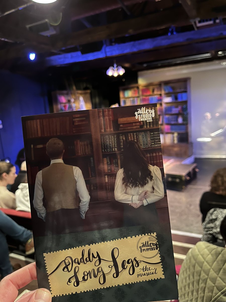 Lovely to return to see <a href="/GalleryPlayers1/">The Gallery Players</a> latest musical production ‘Daddy Long Legs’ 🎭