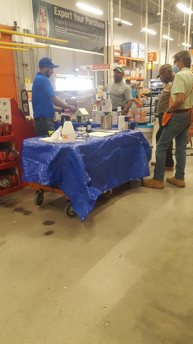Alicea_HenryPR's tweet photo. Today at #6402 Home Depot Escorial PK Demo. Demonstrating to our customers and associates the best roof sealing product Henry 100% Silicone Tropi-cool.
@MWahba_HenryCo @sally_sebastyn @OmarFranquiz @belmaryvelazque @samueltorrespr @AlexC_HenryCo https://t.co/t4FejbGleE