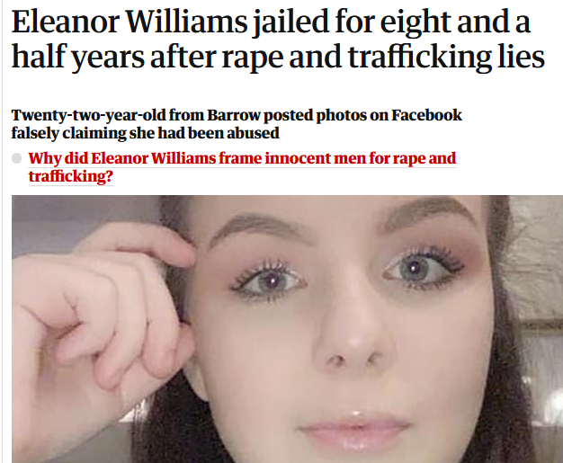 englishbounder's tweet photo. The gynocentric media - But, but, women don't lie, they always tell the truth. They don't vindictively and maliciously ruin and wreak mens lives on purpose, do they, they are angels
#misandrists #misandry #FalseRape #FakeRape #feminists #manhaters #FeminismIsCancer #manosphere https://t.co/e53hMYxRXX
